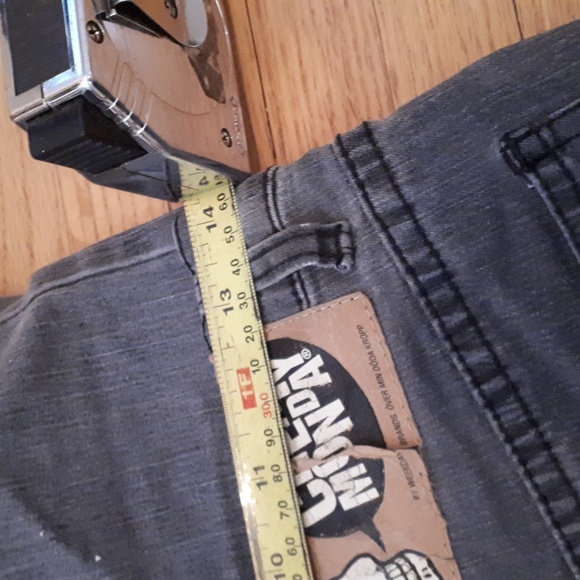 Cheap Monday grey jeans sz 28/32 - Picture 5 of 7